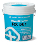 RX 561 RIVESTIM. ACRIL-SILOSSANICO FASSA B. KG 25 MM 1  FASCIA 3.