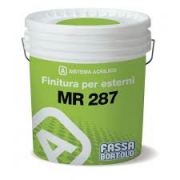 MR 287  IDROPITTURA ACRILICA FASSA B.  LT 5   PER ESTERNI FASCIA 1.