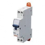 INTERRUTTORE MAGNETOTERMICO AUTOMATICO C6 1P+N GEWISS.