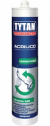 SILICONE ACRILICO VERNIC. BIANCO PER LOCULI MURI E FESSURE TYTAN 300ML.