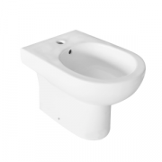 BIDET CERAMICA BIANCA  mod. KLIO  FILO MURO.