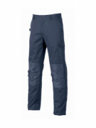 PANTALONI U.POWER MOD. ALFA POLIEST+ COTONE GR 245. DEEP BLUE.