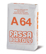 A 64  FASSA B.  RASANTE FINITURA ALTE PRESTAZIONI  BIANCO KG 25.
