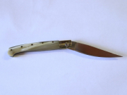 COLTELLO PATTADA SARDO MANICO CORNO BOVINO LAMA DRITTA CM 8.