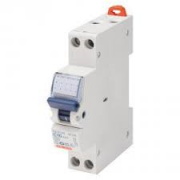 INTERRUTTORE MAGNETOTERMICO AUTOMATICO C25 1P+N GEWISS 1 MODULO.