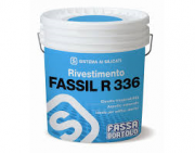 FASSIL R 336 RIVESTIMENTO MINERALE AI SILICATI FASSA B. 1 MM KG 25 BIANCO.