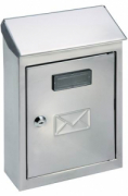 CASSETTE P/LETTERE POSTA INOX LETTERA-SMALL ITALIA 20X 6X30H.