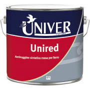 UNIRED ANTIRUGGINE AL SOLVENTE UNIVER ROSSO  LT 0,500.