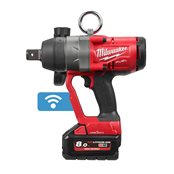 AVVITATORE AD IMPULSI ONE-KEY™ FUEL™ ATTACCO 1? F 18V  MILWAUKEE + 2 BATT. 8 AH M18 ONEFHIWF1