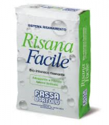 RISANA FACILE FASSA B. KG 25 INTONACO DEUMID. FIBR. MACROPOROSO +LEG. IDRAULICI.