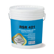 RSR 421     RIVESTIMENTO SILICONICO RUSTICO kg 25  FASSA B.  BIANCO.