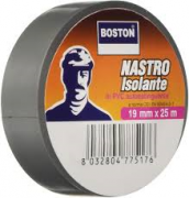 NASTRO ISOLANTE NERO cm 1,9x25 mt BOSTON.