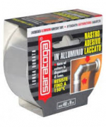 NASTRO ADESIVO ALLUMINIO LACCATO  SARATOGA 40 MM. X 9 MT.