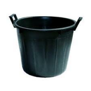 MASTELLO NERO CATINO PER VENDEMMIA CON MANICI  LT 30.*----ULTIMO 2024 *